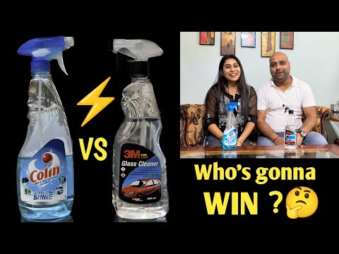 3M Glass Cleaner VS Colin #3m #colin