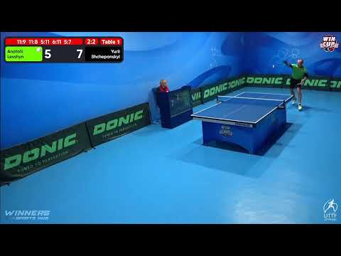 15:30 Anatolii Levshyn 2 - 3 Yurii Shchepanskyi West 3 WIN CUP 19.10.2022 | TABLE TENNIS WINCUP