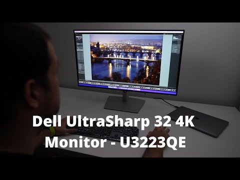 Monitorius Dell UltraSharp U3223QE, 31.5", IPS, 3840 x 2160, 60 Hz, 400 cd/m² video