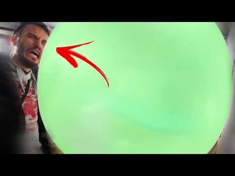 WUBBLE BUBBLE EXPLOSION INSIDE A CAR!! Wubble Bubble Ball in a Motorhome feat Travel and Share