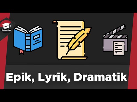 Literary genres and forms explained simply - epic, lyric, drama - characteristics and examples!