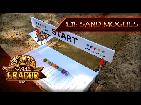 Marble Race: Marble League 2021 - E11 Sand Mogul Race