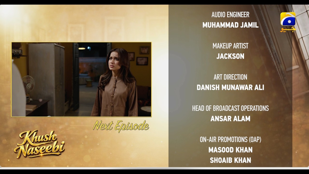 Khush Naseebi Episode 30 Teaser - 21st April 2026 - HAR PAL GEO