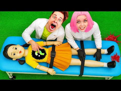 WE CUT OPEN THE DOLL FROM SQUID GAME 2 AT 3AM — SHE STARTED MOVING!