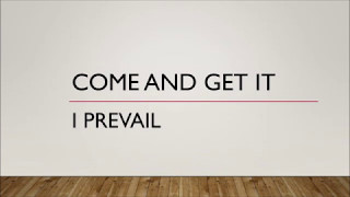 I Prevail - Come &amp; Get It (Lyrics)
