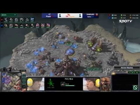 [0506] Flash(KT) vs roro(SAMSUNG) TvZ 3SET  Akilon Wastes -Stracraft 2,esportstv,SPL