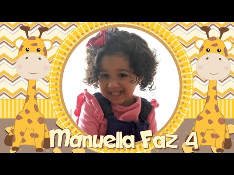 Homenagem de Aniversário da Girafa