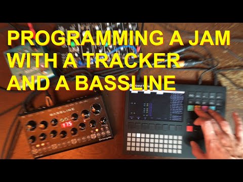Polyend Tracker & Erica Bassline - Programming a Jam - Stazma Tips & Tricks