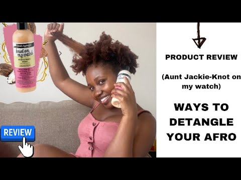 Aunt Jackie's Instant detangling therapy 4C hairtype...