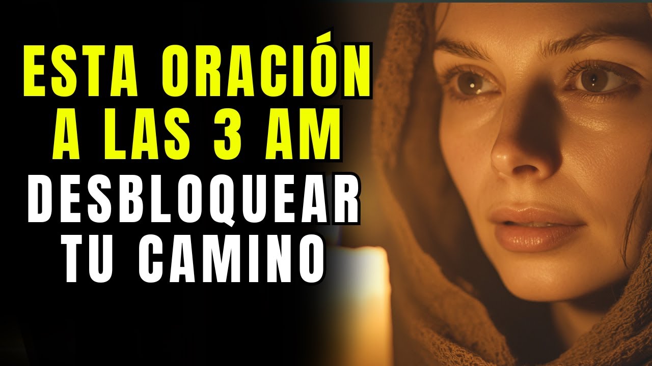Cómo Orar para Atraer Nendiciones y Romper Bloqueos al Despertar a Las 3 AM