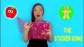 Fun Song for Children - The Sticker Song