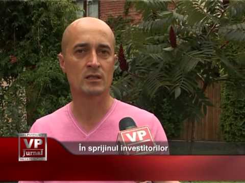 În sprijinul investitorilor