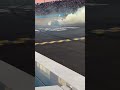 Xfinity champion Ty Gibbs burns some rubber on the front stretch ??
