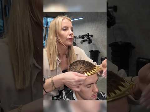 Polish Hairdresser Delivers ASMR Perfection #haircut #shave #relax