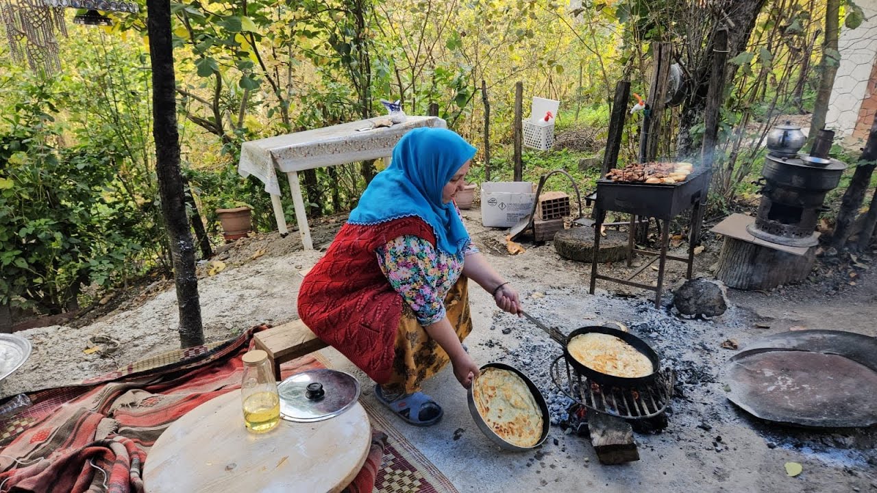 ‼️‼️KOMŞULARIMA IZGARA KÖZDE TAVA TAVA BÖREK 🔥🔥