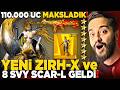 YENİ KADIN KUZGUN X-SUİT ve 8 SEVİYE SCAR-L GELDİ! 110.000 UC HEPSİNİ FULLEDİK! PUBG Mobile