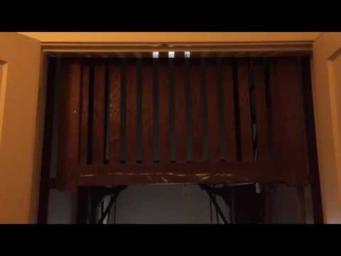 Video 2500! AMAZING Antique 1920 Kimball No. 2 Hand Powered Freight Elevator in Salt Lake City, UT