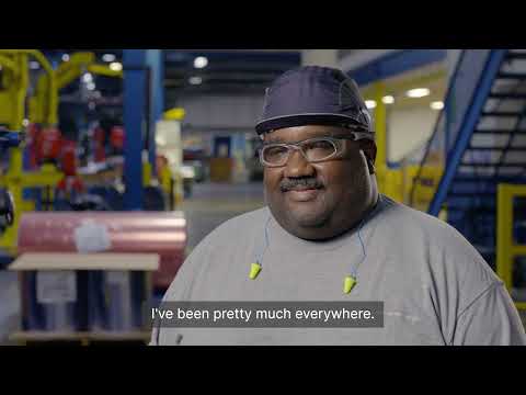 Working in production at Klöckner Pentaplast