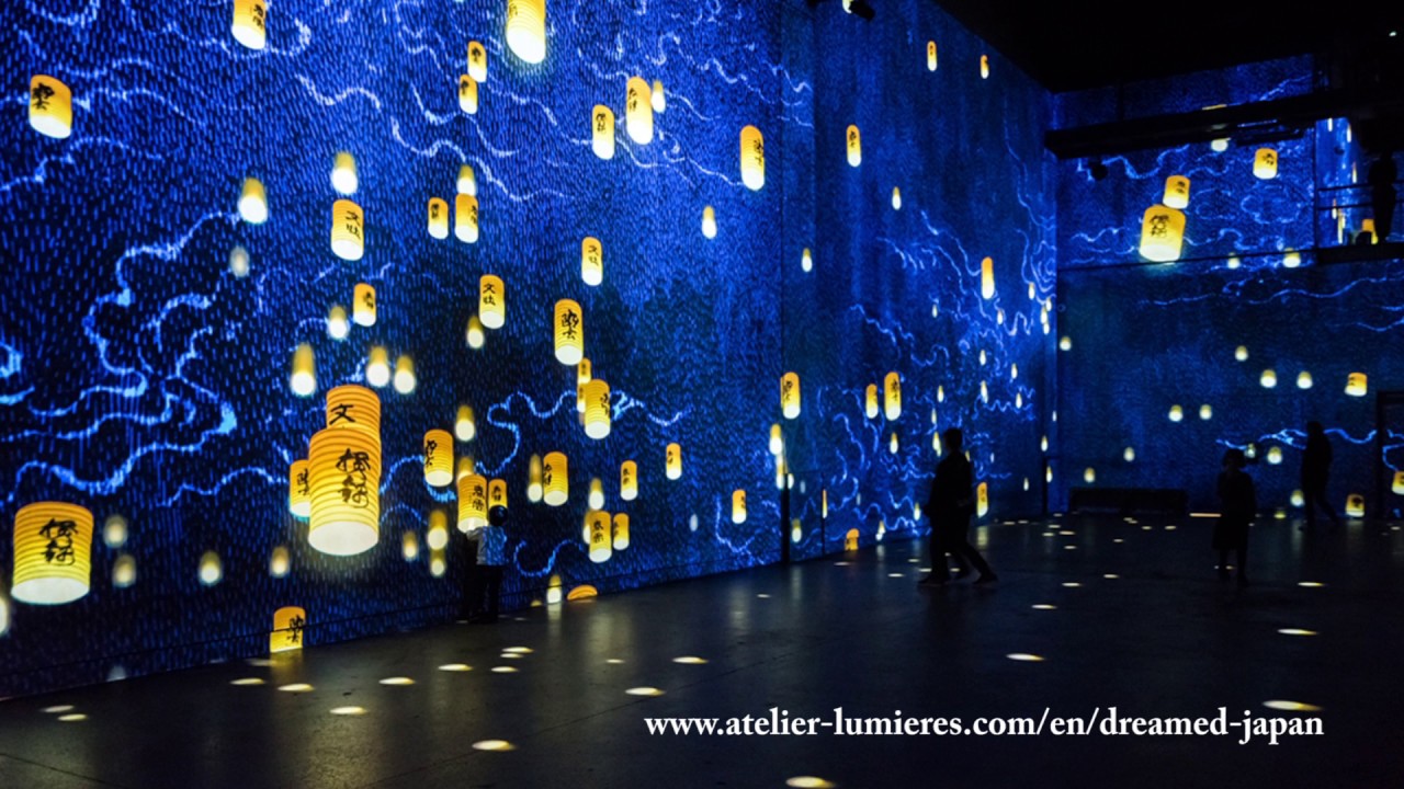 PARIS || Atelier des Lumières: DREAMED JAPAN Immersive Art Exhibition