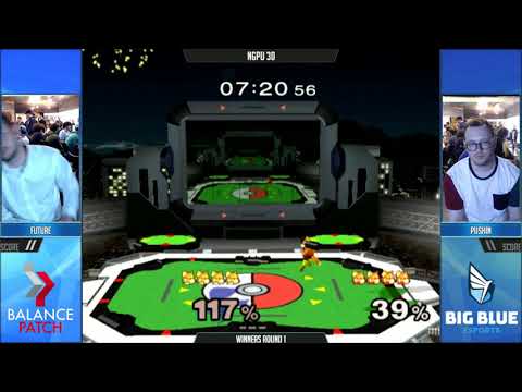 NGPU 30 SSBM - Future (Default Fox) vs. pushin (Red Fox) - Melee WR1