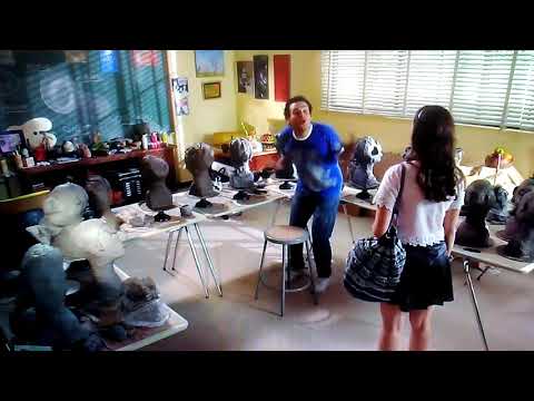 The Goldbergs-Girlfriend Sculpures