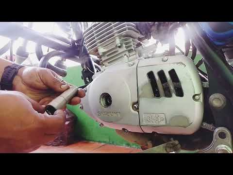 gn 125 the valves are calibrated during compression stroke.