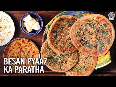 Besan Pyaaz Ka Paratha