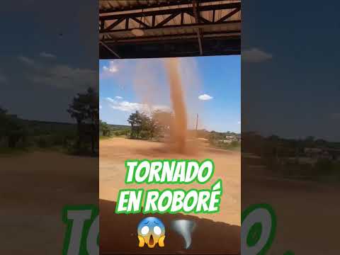 Tornado en Roboré 😱🌪 #bolivia #naturaleza