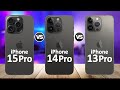 IPhone 15 Pro VS IPhone 14 Pro VS IPhone 13 Pro