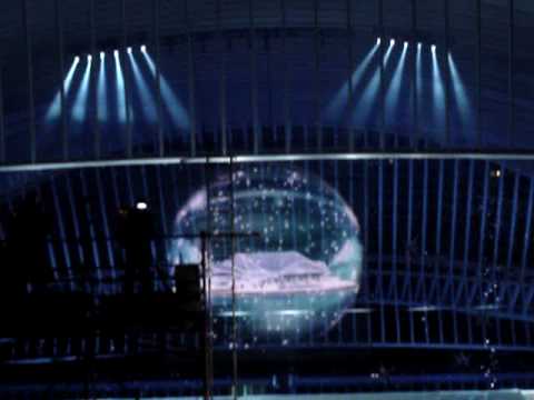 LIEGE - Inauguration Gare Guillemins Calatrava 11 (18/9/09) TGV