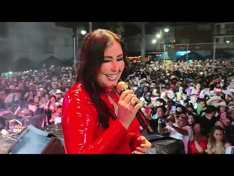 Así empezó el concierto de Arelys Henao en Santana Boyaca 