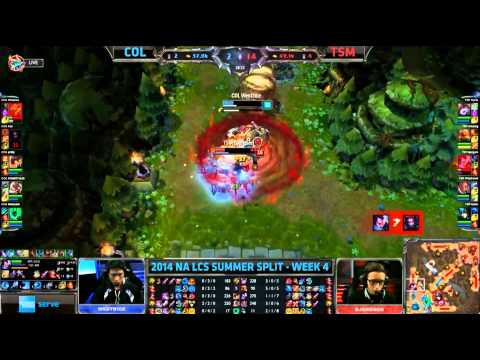 TSM vs Complexity - Bjergsen 2v1 Outplay