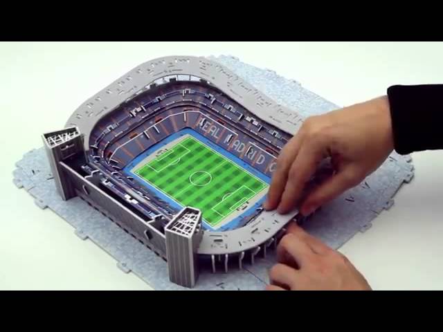 Vídeo relacionado con Moiilvcla Imán para nevera del Estadio Santiago Bernabéu de Madrid, España, recuerdo de viaje, 3D, decoración de nevera, pegatina magnética, colección artesanal