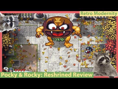 Pocky and Rocky Reshrined! Modern Retro Gaming Done Right! An Amazing Sequel to the SNES Original!