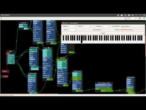 Tutorial 1 - Simple Modular Synth with Ingen and ams-lv2