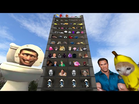 Nico's Nextbots Vs Me in Construct Horde Gmod