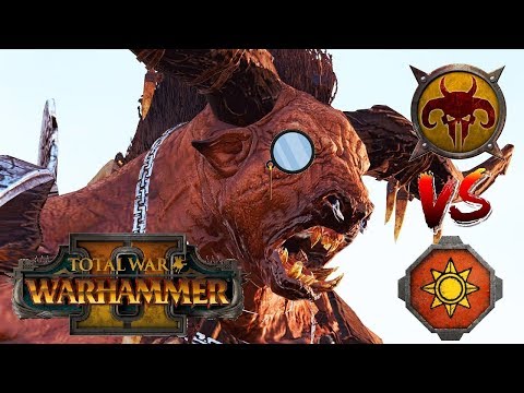 Beastmen vs Lizardmen | MINO AMBUSH - Total War Warhammer 2