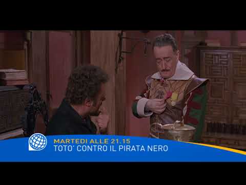 "Totò contro il pirata nero", martedì 31 luglio alle 21.15 su Tv2000