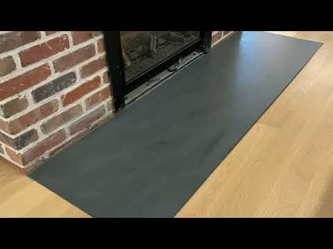 Grey Slate custom Fireplace Hearth