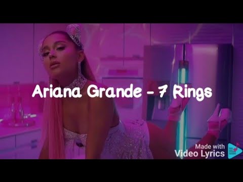 Ariana Grande - 7 Rings ( Lyrics )