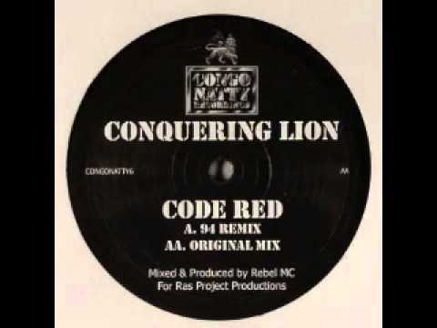 Code Red - Conquering Lion. Original Dubplate Jung