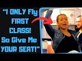 r/EntitledPeople - Smug Karen Thinks She OWNS a Plane! Everyone Must OBEY HER.