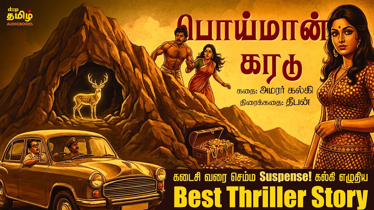 கடைசி வரை செம்ம Suspense! 🔥 அமரர் கல்கியின் "பொய்மான் கரடு"