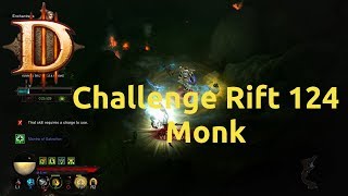 Diablo 3 - Challenge Rift - Challenge 124 - Monk - Completed