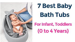 7 Safe Bath Tubs for Infants in Affordable Price | Best for 
