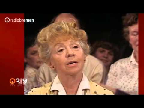 40 Jahre 3nach9 - Die engagierte Bürgerin Inge Meysel, 1981