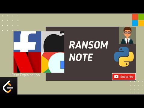 Ransom Note Leetcode Python Solutioneasy Explaination May Day 3 Leetcodecoding Interviews
