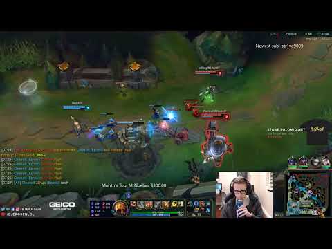 [TSM Bjergsen] - Azir vs Xerath mid Pre Season 8 7 23 Full HD