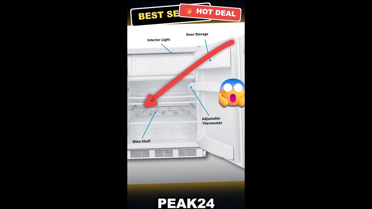 Peak24 Undercounter Fridge Review: Is This Compact Refrigerator Worth It?