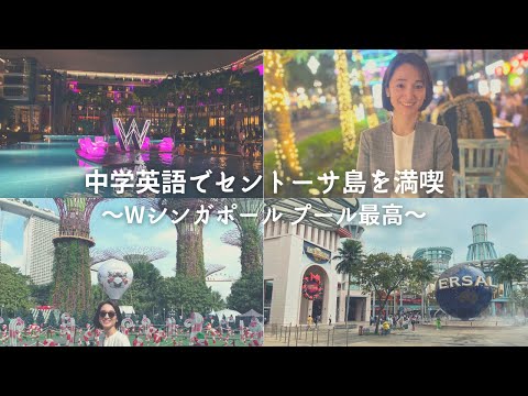 芸術・表現行動学科 【Wシンガポール】宿泊記レビュー！セントーサ島の激混みシーアクアリウムを楽しむ！